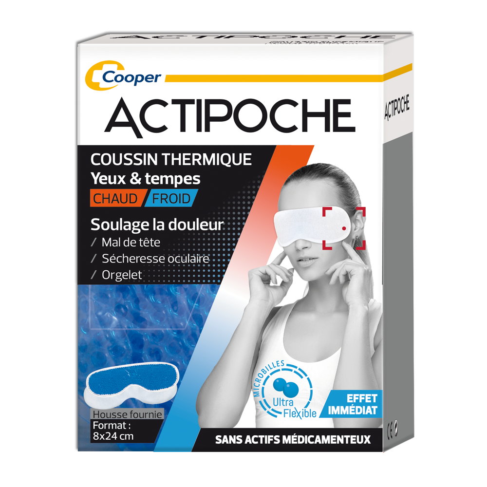 Actipoche Masque Yeux et Tempes